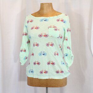 Postmark Bicycles Three-Quarter Lenght Sleeve Top